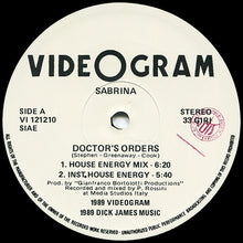 Load image into Gallery viewer, Sabrina : Doctor's Orders (12")