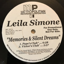 Load image into Gallery viewer, Leila Simone : Memories & Silent Dreams (12", Maxi, Promo)