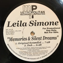 Load image into Gallery viewer, Leila Simone : Memories & Silent Dreams (12", Maxi, Promo)
