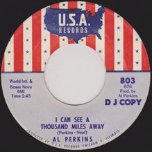 Load image into Gallery viewer, Al Perkins (2) : I Can See A Thousand Miles Away / Thanks Tou You (7", Single, Promo)