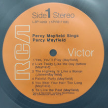 Load image into Gallery viewer, Percy Mayfield : Sings Percy Mayfield (LP, Album)