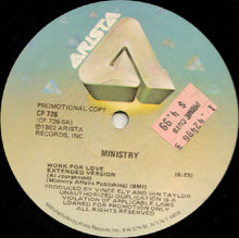 Load image into Gallery viewer, Ministry : Work For Love (12", Promo)