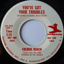 Load image into Gallery viewer, Freddie Roach : You've Got Your Troubles (7", Single, Promo)