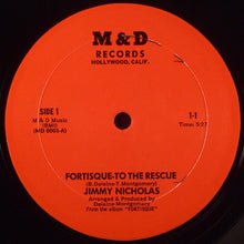 Load image into Gallery viewer, Jimmy Nicholas : Fortisque-To The Rescue (12", Single)