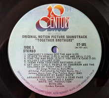 Load image into Gallery viewer, Barry White, Love Unlimited, The Love Unlimited Orchestra* : Together Brothers (Original Motion Picture Soundtrack) (LP, Album, Pit)