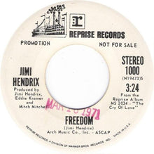 Load image into Gallery viewer, Jimi Hendrix : Freedom (7", Single, Mono, Promo, San)