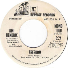 Load image into Gallery viewer, Jimi Hendrix : Freedom (7", Single, Mono, Promo, San)