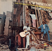Load image into Gallery viewer, The Impressions : This Is My Country (LP, Album)