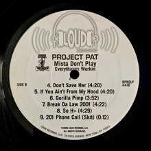 Load image into Gallery viewer, Project Pat : Mista Don't Play Everythangs Workin (2xLP, Album, Promo, Cle)