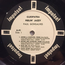 Load image into Gallery viewer, Paul Gonsalves : Cleopatra Feelin' Jazzy (LP, Mono, Promo)