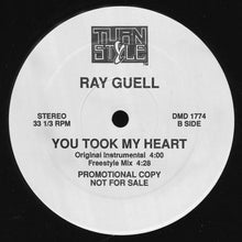 Load image into Gallery viewer, Ray Guell : You Took My Heart (12", Promo)