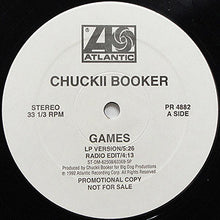 Load image into Gallery viewer, Chuckii Booker : Games (12", Single, Promo)