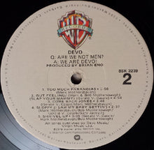 Load image into Gallery viewer, Devo : Q: Are We Not Men? A: We Are Devo! (LP, Album, Jac)