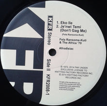 Load image into Gallery viewer, Fela Ransome-Kuti* & The Africa '70* : Afrodisiac (LP, Album, RE)