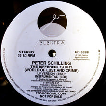 Load image into Gallery viewer, Peter Schilling : The Different Story (World Of Lust And Crime) (12", Promo)