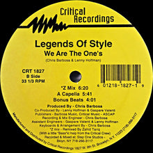 Load image into Gallery viewer, Legends Of Style : We Are The Ones (12")
