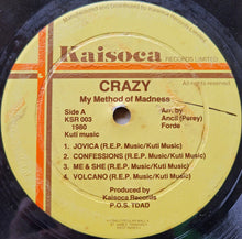 Load image into Gallery viewer, Crazy (4) : My Method Of Madness (LP, Album)