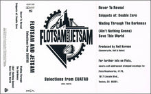 Load image into Gallery viewer, Flotsam And Jetsam : Selections From Cuatro (Cass, EP, Promo)