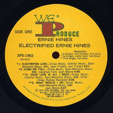Load image into Gallery viewer, Ernie Hines : Electrified (LP, Album)