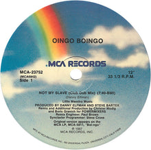 Load image into Gallery viewer, Oingo Boingo : Not My Slave (12", Single, Pin)