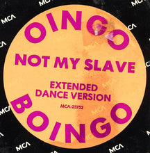 Load image into Gallery viewer, Oingo Boingo : Not My Slave (12", Single, Pin)