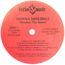 Load image into Gallery viewer, Donna Mitchell : Weather The Storm (LP, Album, Promo)