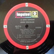 Load image into Gallery viewer, John Coltrane : A Love Supreme (LP, Album, RE, Red)