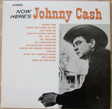 Load image into Gallery viewer, Johnny Cash : Now Here's Johnny Cash (LP, Album, RE, Red)