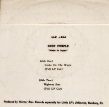 Load image into Gallery viewer, Deep Purple : Made In Japan (7", Jukebox, Styrene)