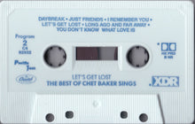 Load image into Gallery viewer, Chet Baker : The Best Of Chet Baker Sings (Cass, Comp)