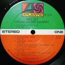 Load image into Gallery viewer, Andy Bey : Experience And Judgment (LP, Album, Pre)