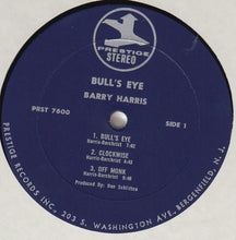 Load image into Gallery viewer, The Barry Harris Sextet : Bull's Eye! (LP, Album)