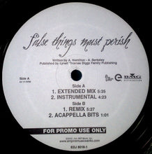 Load image into Gallery viewer, Gravediggaz Featuring Prodigal Sunn : False Things Must Perish (12", Promo)