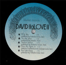 Load image into Gallery viewer, David II* : Love II (LP, Album)