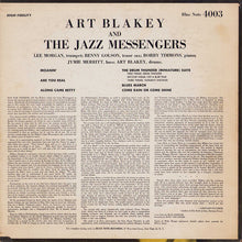 Load image into Gallery viewer, Art Blakey & The Jazz Messengers : Art Blakey And The Jazz Messengers (LP, Album, Mono)