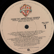 Load image into Gallery viewer, Alice Cooper (2) : From The Inside (LP, Album, Jac)