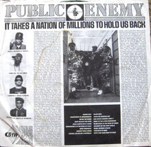 Load image into Gallery viewer, Public Enemy : It Takes A Nation Of Millions To Hold Us Back (LP, Album, Car)