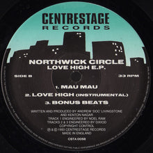 Load image into Gallery viewer, Northwick Circle : Love High E.P. (12", EP)