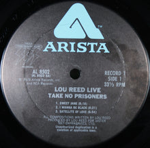 Load image into Gallery viewer, Lou Reed : Lou Reed Live - Take No Prisoners (2xLP, Album, Ter)