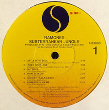 Load image into Gallery viewer, Ramones : Subterranean Jungle (LP, Album, Jac)