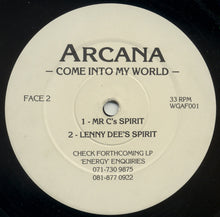 Load image into Gallery viewer, Amoeba (4) / Arcana (10) : This Island Earth / Come Into My World (12")