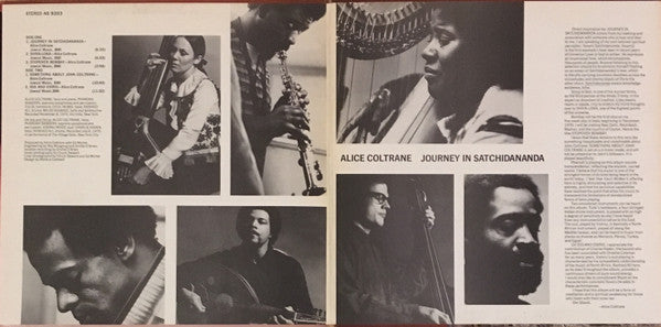 Alice Coltrane Featuring Pharoah Sanders - Journey In Satchidananda (LP,  Album,