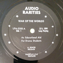 Load image into Gallery viewer, H.G. Wells : War Of The Worlds - Invasion From Mars (LP)