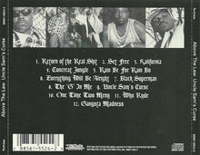 Load image into Gallery viewer, Above The Law : Uncle Sam's Curse (CD, Album)
