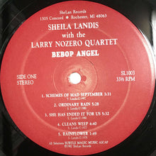 Load image into Gallery viewer, Sheila Landis With The Larry Nozero Quartet : Bebop Angel (LP, Album)