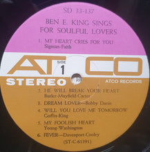Load image into Gallery viewer, Ben E. King : Ben E. King Sings For Soulful Lovers (LP, Album)