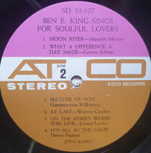 Load image into Gallery viewer, Ben E. King : Ben E. King Sings For Soulful Lovers (LP, Album)
