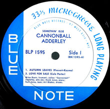 Load image into Gallery viewer, Cannonball Adderley : Somethin' Else (LP, Album, Mono)