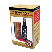 Load image into Gallery viewer, Walnut Record Cleaning Kit