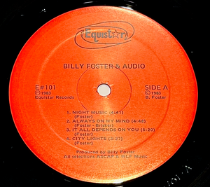 BILLY FOSTER & AUDIO – Billy Foster & Audio LP